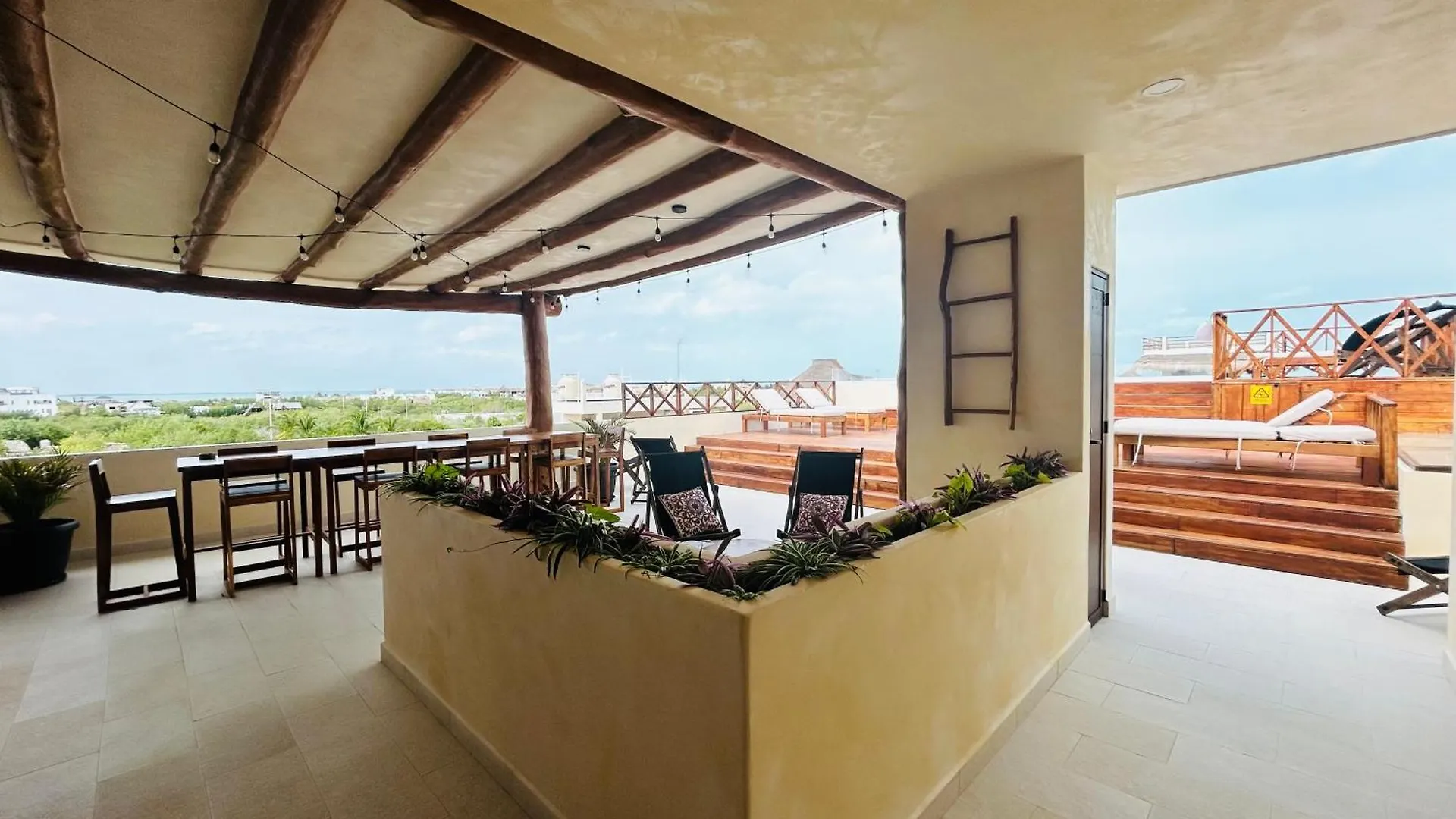 Sunsteps On The Rooftop Apartment Isla Holbox Mexico