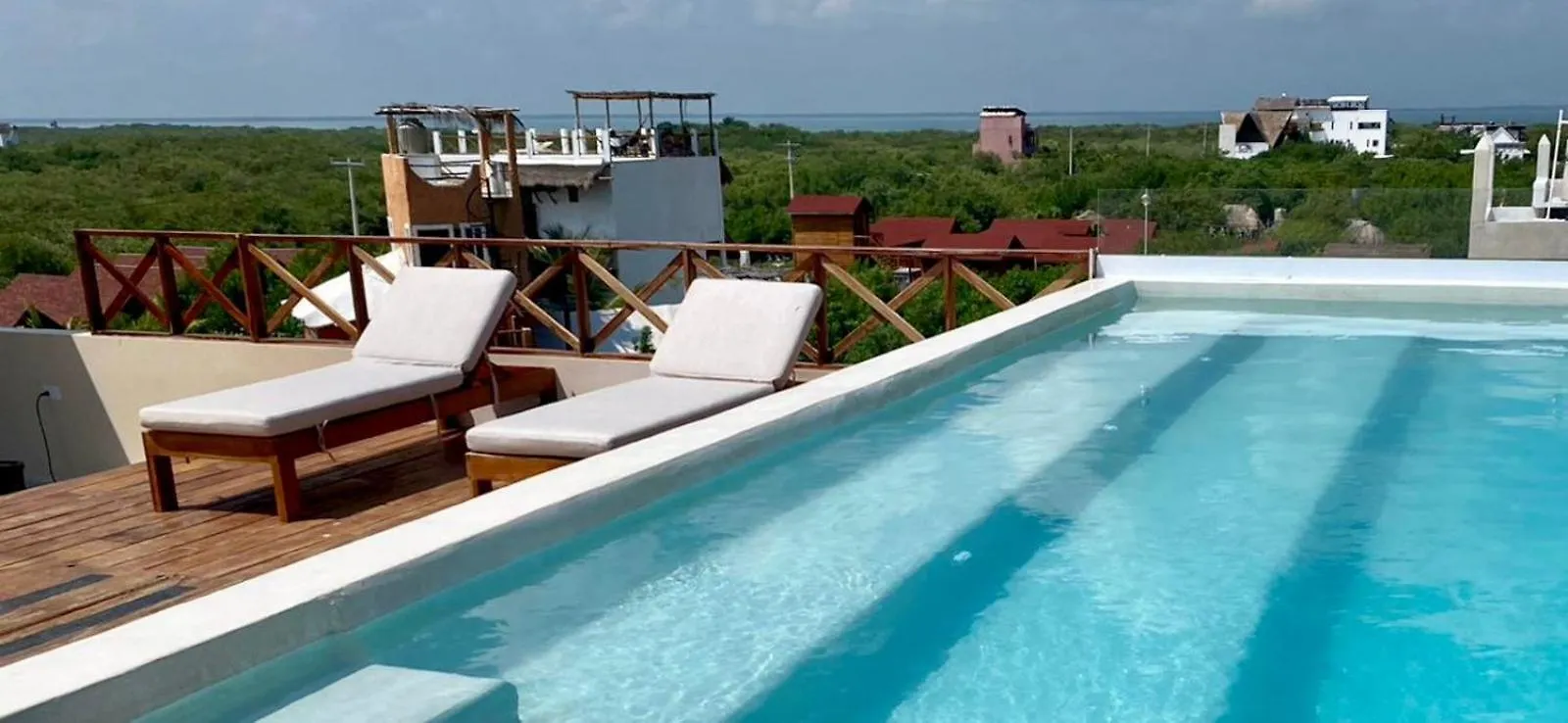 Sunsteps On The Rooftop Apartment Isla Holbox