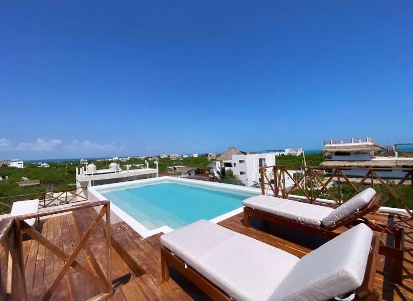 Sunsteps On The Rooftop Apartment Isla Holbox