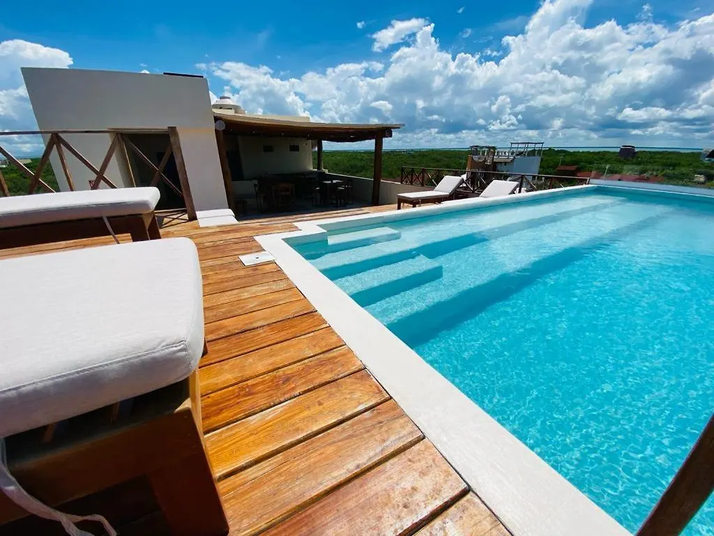 Sunsteps On The Rooftop Apartment Isla Holbox
