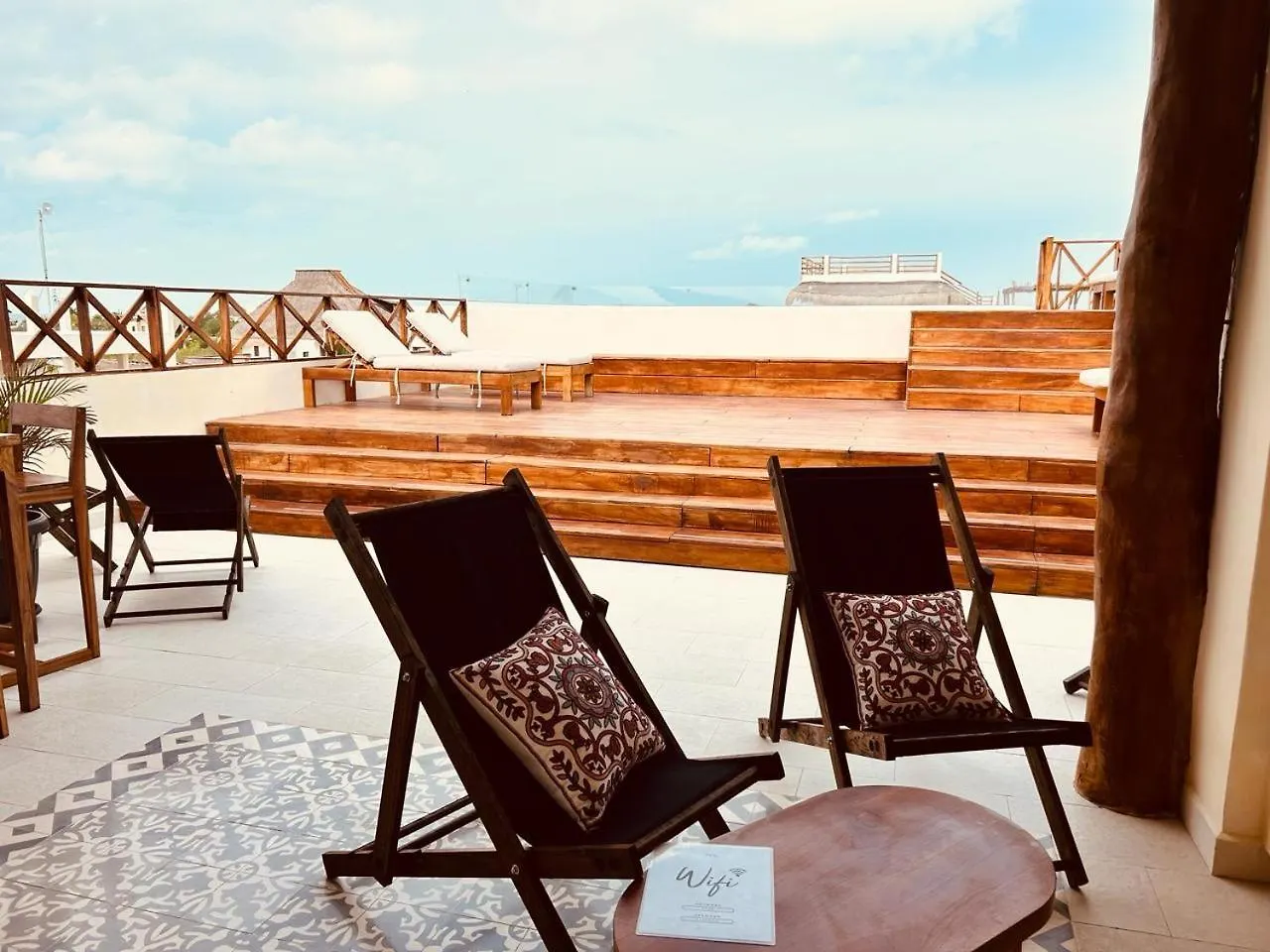 Sunsteps On The Rooftop Apartment Isla Holbox