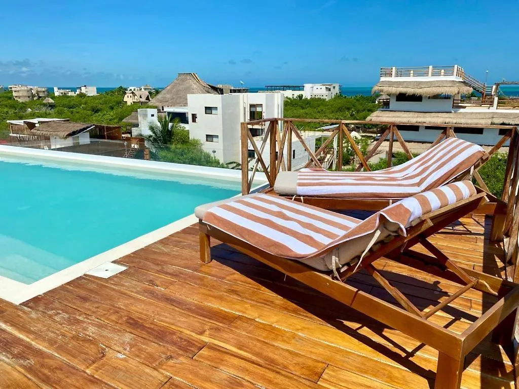 Sunsteps On The Rooftop Apartment Isla Holbox Mexico