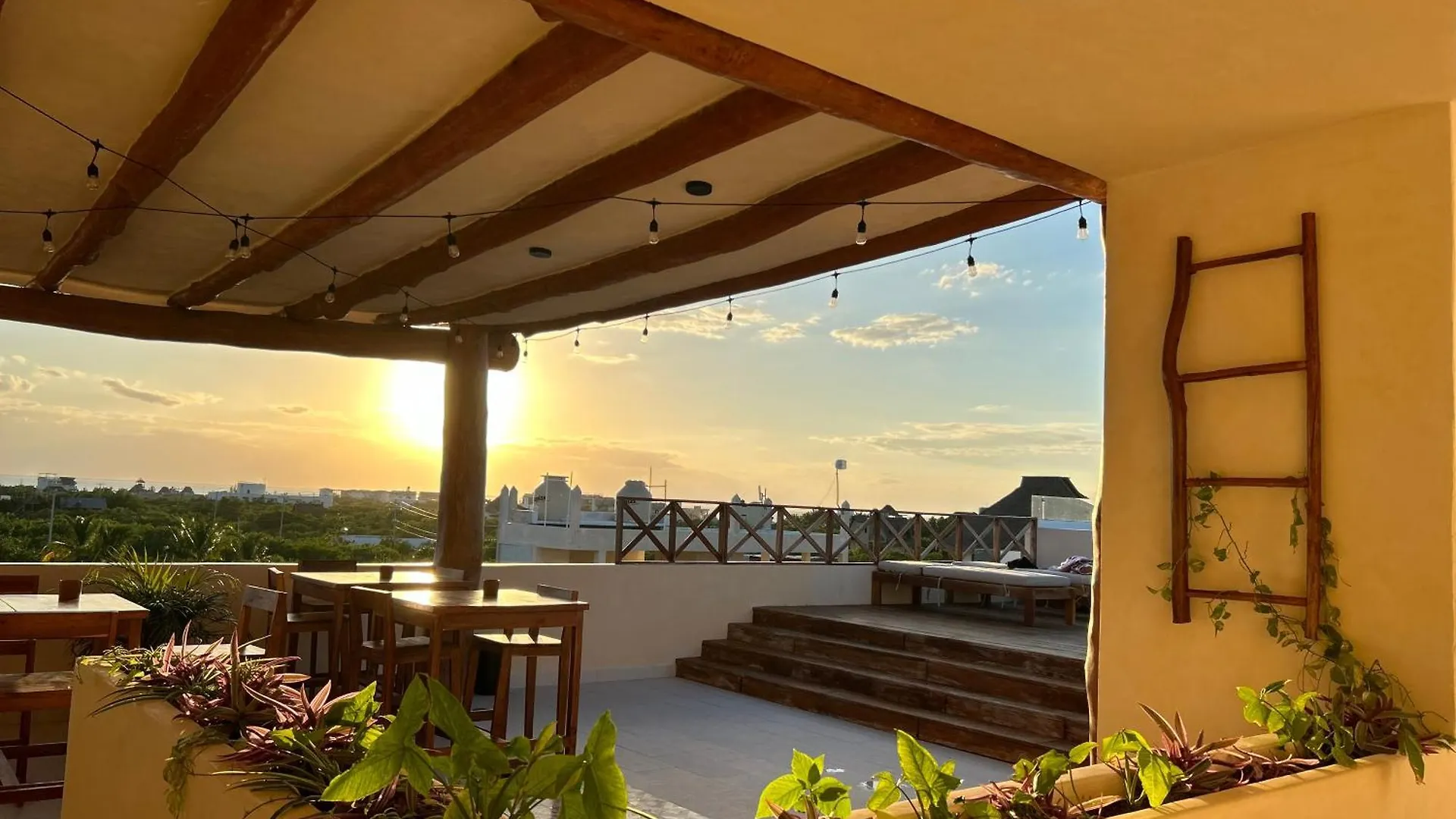 Sunsteps On The Rooftop Apartment Isla Holbox Mexico
